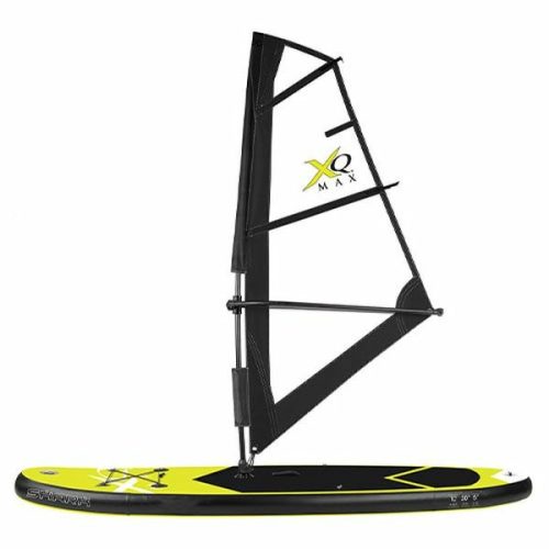 SUP + Surf, állószörf + vitorla, sárga, 305x76x15 cm, XQMAX