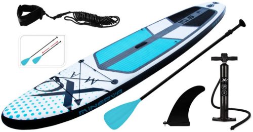 XQMAX SUP felfújható állószörf kék, 320x76x15cm