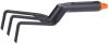 Ásólapát acél, üvegszálas, D nyelű, 66cm BLACK+DECKER