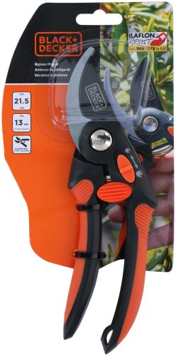 Metszőolló mellévágó állítható 20cm 380g BLACK+DECKER