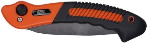 Ágvágó fűrész, összecsukható, fém, 23cm, BLACK+DECKER