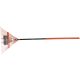 Lombseprű acél, 60 cm széles, fanyelű 165cm BLACK+DECKER