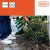 Kézi lombseprű teleszkópos 78-111cm 645g BLACK+DECKER
