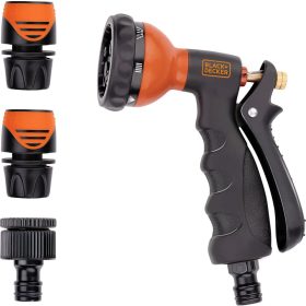 Szórópisztoly 7 fejes szett 1/2" 4db BLACK+DECKER