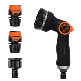 Szórópisztoly 8 fejes szett 1/2" 4db BLACK+DECKER