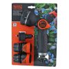 Szórópisztoly 8 fejes szett 1/2" 4db BLACK+DECKER