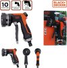 Szórópisztoly deluxe 10 fejes BLACK+DECKER