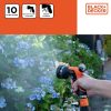 Szórópisztoly deluxe 10 fejes BLACK+DECKER