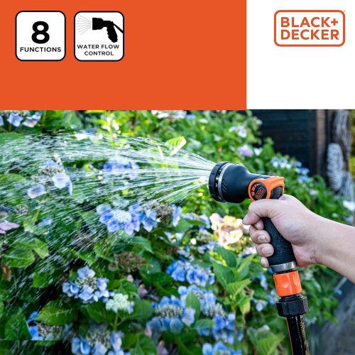 Szórópisztoly 8 fejes BLACK+DECKER