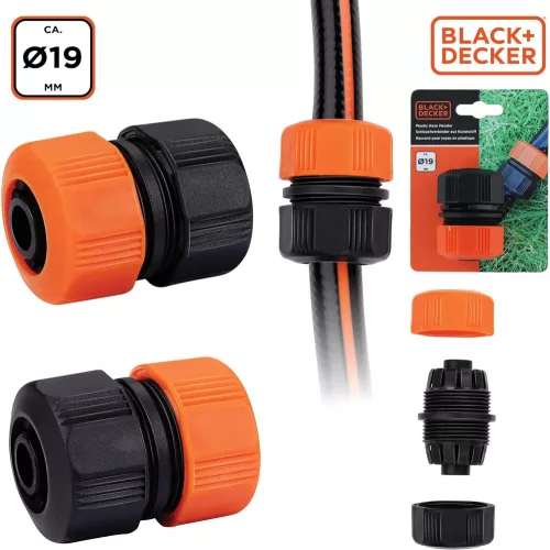 Tömlőtoldó 3/4'' BLACK+DECKER
