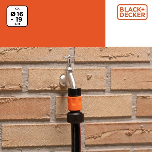 Tömlőcsatlakozó 3/4'' BLACK+DECKER