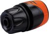 Tömlőcsatlakozó 1/2''+ AquaStop gumis BLACK+DECKER