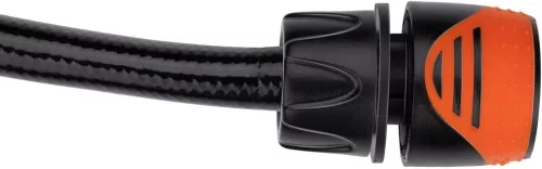 Tömlőcsatlakozó 1/2''+ AquaStop gumis BLACK+DECKER
