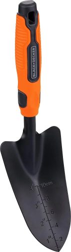 Kézi ültetőkanál fém, gumírozott markolat BLACK+DECKER