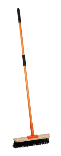 Kerti seprű fej B+D fa 40cm kombi