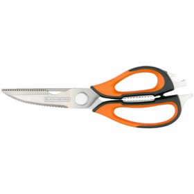 Kerti olló Black+Decker mágneses tokban