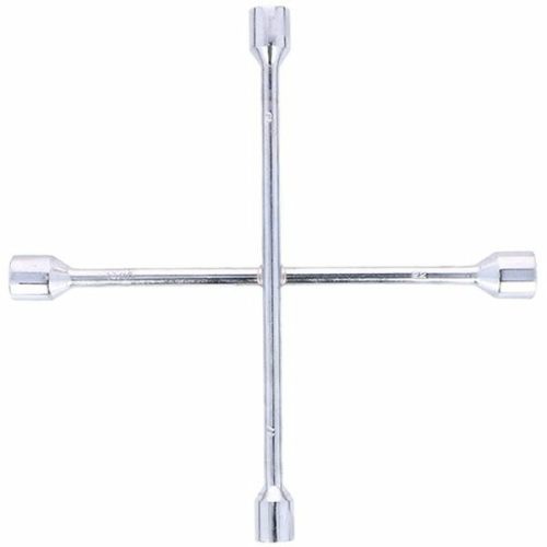 Kerékanyakulcs kereszt krómozott ALL