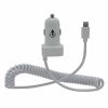 Telefontöltő autóba iPhone, kábellel  2,1A 12V DUNLOP