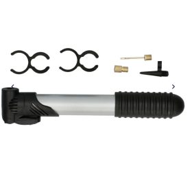   Kerékpár pumpa mini 3 féle adapter vázra szerelhető Dunlop