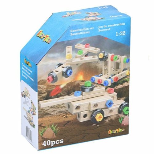 Építőjáték szett farm, járművek 1:32, 3 féle