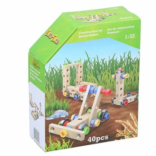 Építőjáték szett farm, járművek 1:32, 3 féle