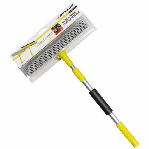 Ablaklehúzó gumi + szivacs fejjel, 70cm teleszkópos nyéllel DUNLOP