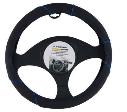 Kormányvédő 38 cm fekete/kék szegőcsík Dunlop