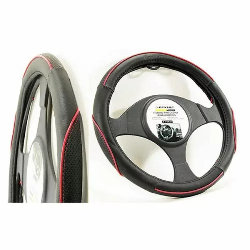 Kormányvédő 38cm piros szegőcsík  DUNLOP