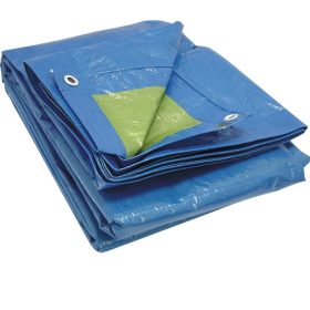 Takaróponyva 5x1,5m kék/zöld 75gr, Gardiola