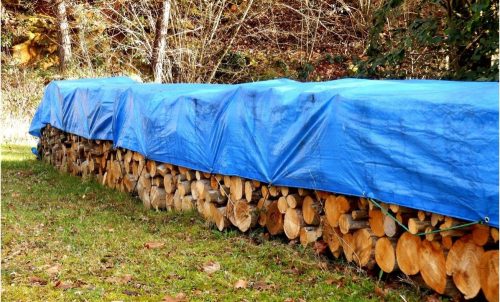 Takaróponyva 3x5m kék/zöld 75gr Gardiola