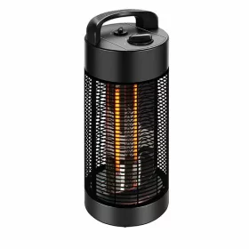   Kültéri hősugárzó, 360°-ban oszcilláló, 600/1200W 230V, IPX4 KLIMACOM