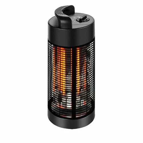 Kültéri hősugárzó, 360°-ban oszcilláló, 600/1200W 230V, IPX4 KLIMACOM