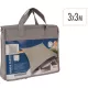 Napvitorla 3x3m, taupe színű, polieszter