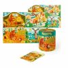 Dodo állatok és évszakok társasjáték, 50db, puzzle