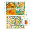 Dodo állatok és évszakok társasjáték, 50db, puzzle