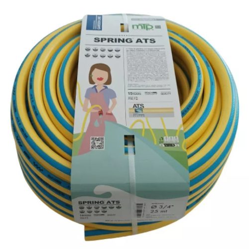 MTP locsolótömlő SPRING ATS  5/4" 15m, 6 rétegű - csavarodásmentes