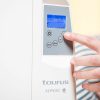 Malbork 1200 radiátor folyadék nélküli technológiával, fürdőszobába, programozható, IP24, ECO üzemmód, TAURUS