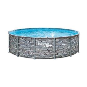   Csere medencetest fémlábas medencéhez, kőmintás 488x122 cm (SW SS488X122SPSF)