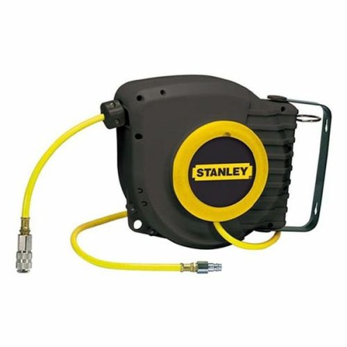 Sűrítettlevegős tömlő, falra szerelhető, 9m, STANLEY