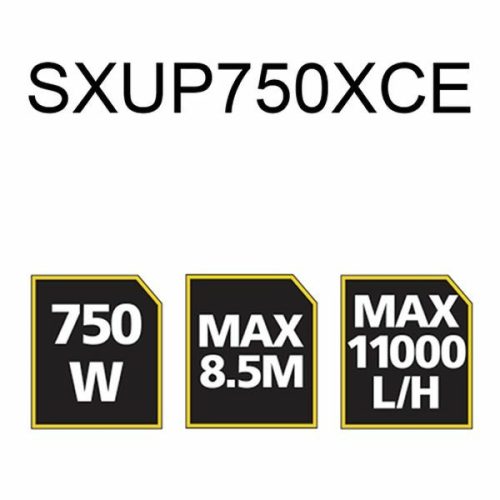 Merülő szivattyú 750W Inox STANLEY SXUP750XCE