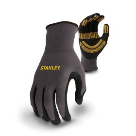   Vízálló markolatú, latex munkavédelmi kesztyű, csúszásgátlóval, 9-es méret, STANLEY