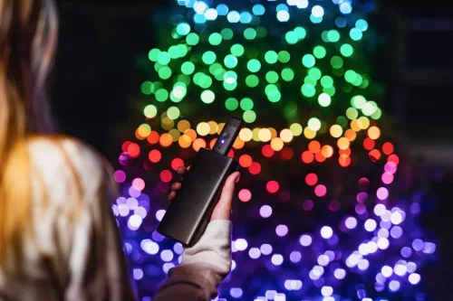 Twinkly music - Zenei USB - Programozható effektekre mozgó Twinkly (GEN II) okos izzókhoz