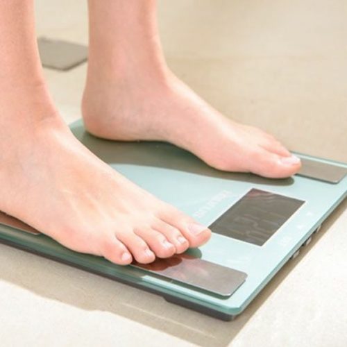 Testzsír mérleg Syncro Glass Complet TAURUS