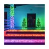 Twinkly Kül- és beltéri Okos Karácsonyi Fény-Fürt 400LED  RGB színhatású izzóval, 48m kábel, 6m összhosszal