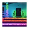 Twinkly Kül- és beltéri Okos Karácsonyi Fény-Fürt 400LED  RGB színhatású izzóval, 6m teljes hosszal