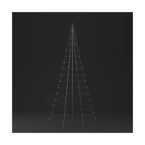 Karácsonyfa okos izzó, 1000db LED, RGBW fehérszín, 2m, programozható, Twinkly