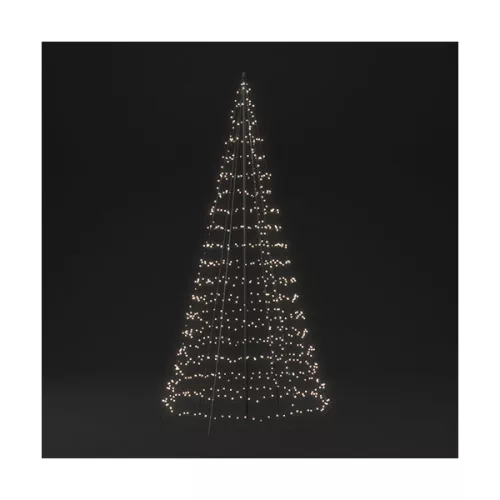 Twinkly Kültéri Kifeszíthető izzósor 750 LED izzóval, RGB+W színhatású, 4 méter magas