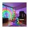 Karácsonyi okos izzó, 250db LED, RGBW+fehérszín, 20m, átlátszó kábel, programozható, Twinkly
