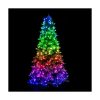 Karácsonyfa okos izzókkal, 250db LED, RGB szín, 1,5m, programozható, Twinkly