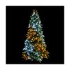 Karácsonyfa okos izzókkal, 400db LED, AWW fehér-arany szín, 1,8m, programozható, Twinkly